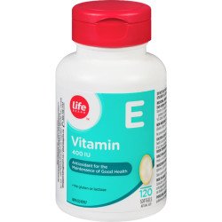 Life Brand Vitamin E 400 IU Softgels 120’s
