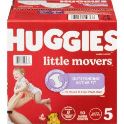 Huggies Little Movers Diapers Step 5 50’s