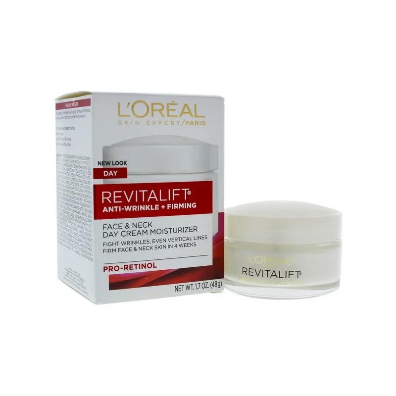 L'Oreal Revitalift Anti-Wrinkle + Firming Face & Neck Day Cream Moisturizer 50 ml