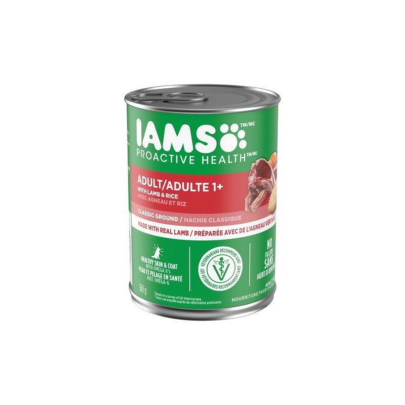 Iams Proactive Health Premium Adult Dog Food Lamb & Rice 369 g