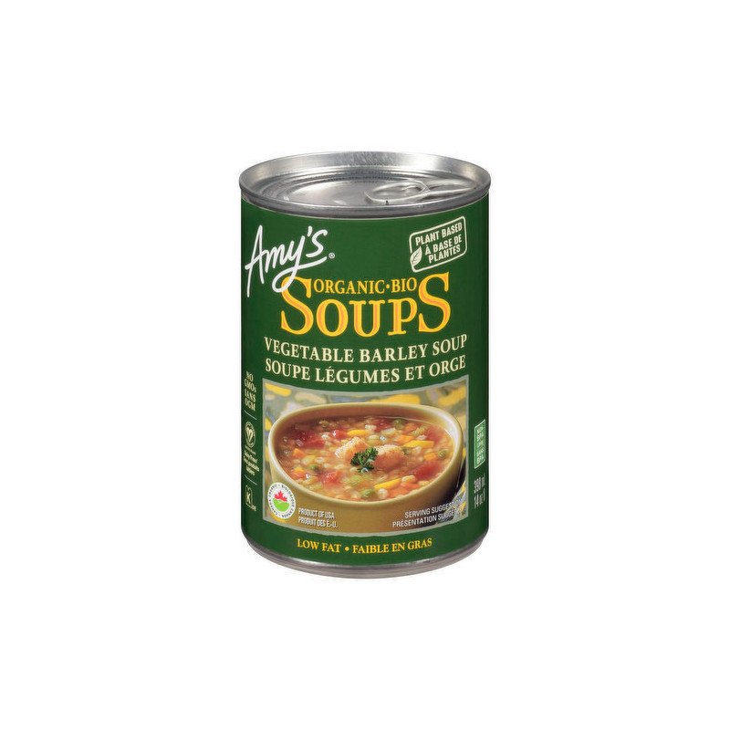 Amy's Organic Vegetable Barley Soup 398 ml