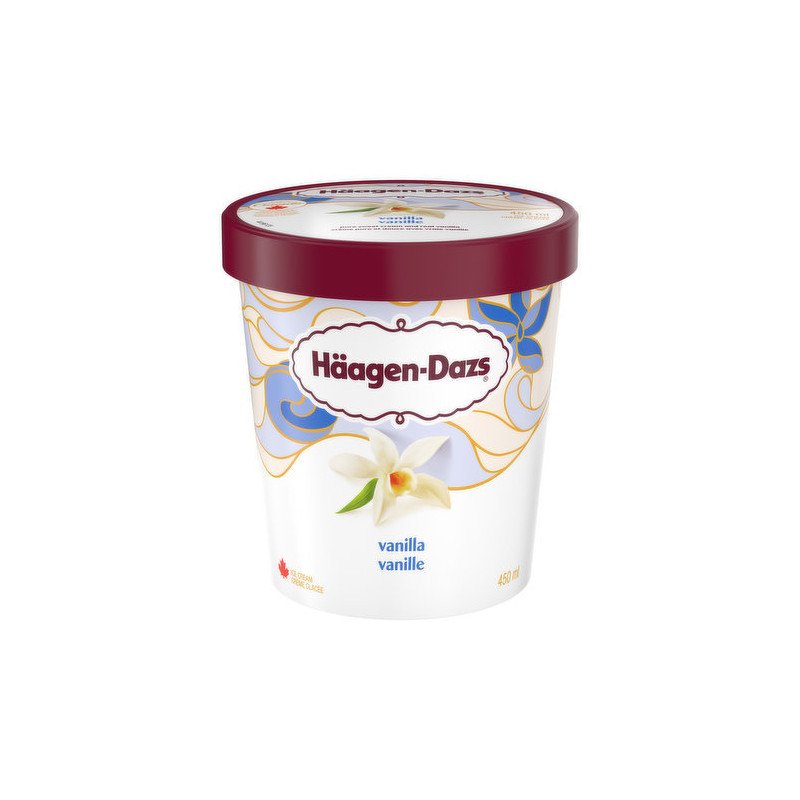 Haagen Dazs Ice Cream Vanilla 450 ml