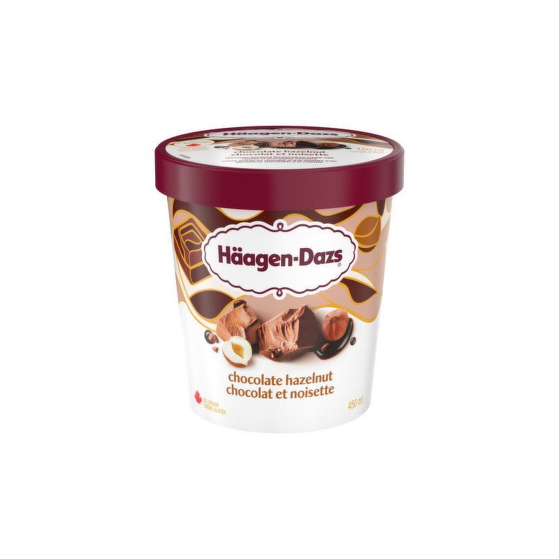 Haagen Dazs Ice Cream Chocolate Hazelnut 450 ml