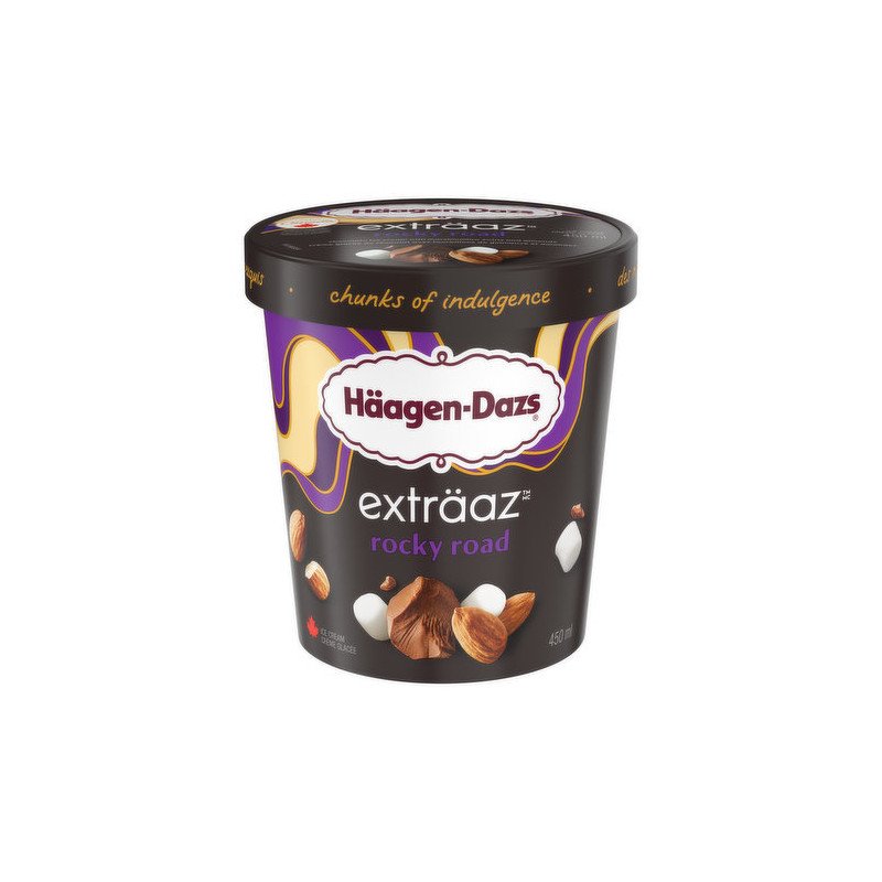 Haagen Dazs Ice Cream Extraaz Rocky Road 450 ml