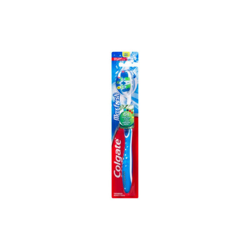 Colgate MaxFresh Toothbrush Medium each