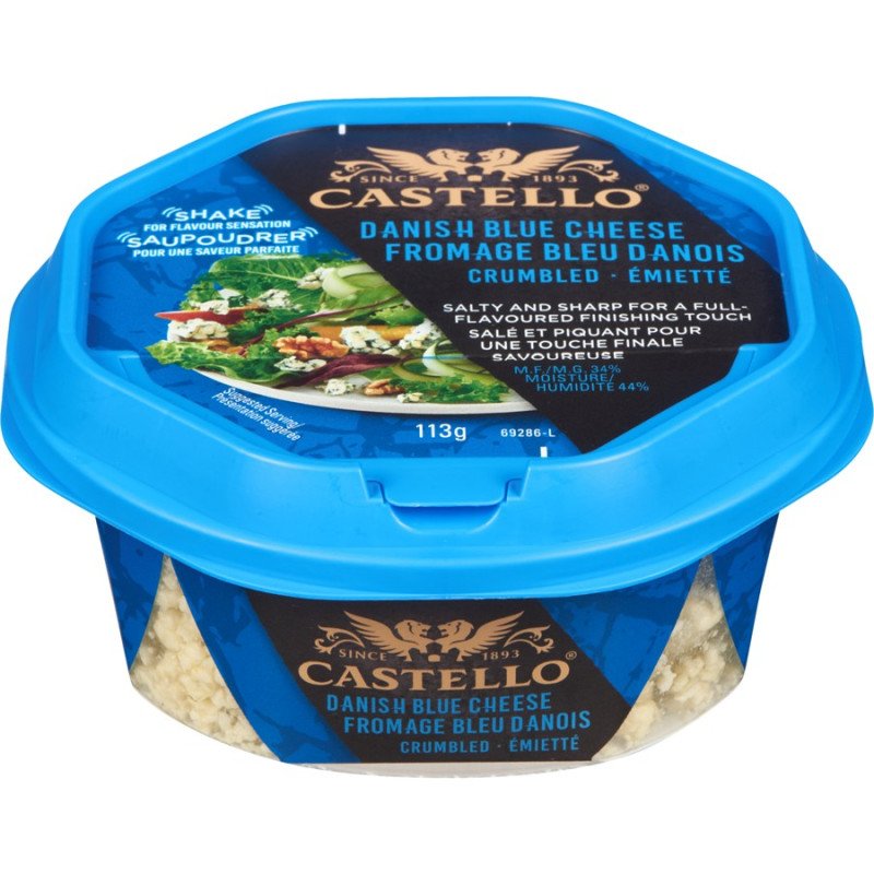 Castello Crumbled Danish Blue Cheese 113 g