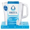 Brita Elite Water Filtration System Denali 6 Cup Capacity White