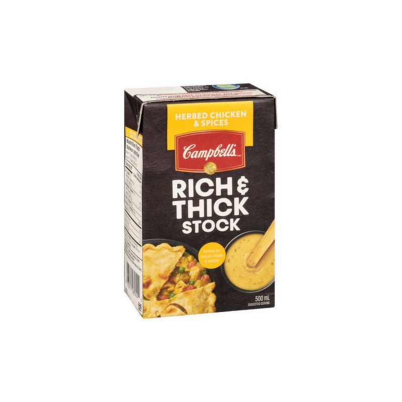 Campbell’s Rich & Thick Stock Herbed Chicken & Spices 500 ml