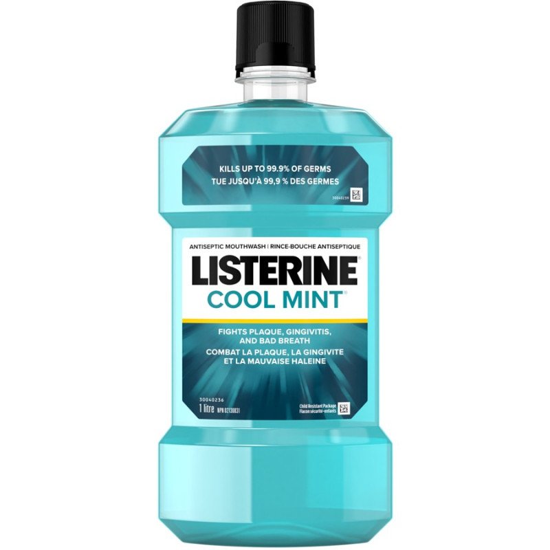 Listerine Classic Mouthwash Cool Mint 1 L