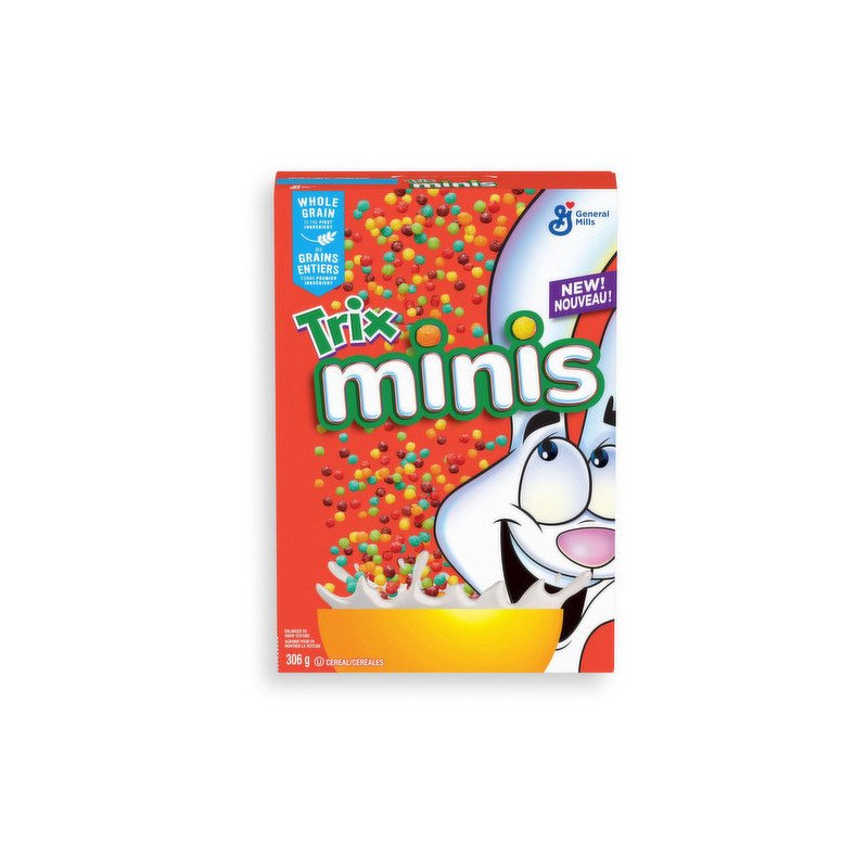 General Mills Trix Minis Cereal 306 g