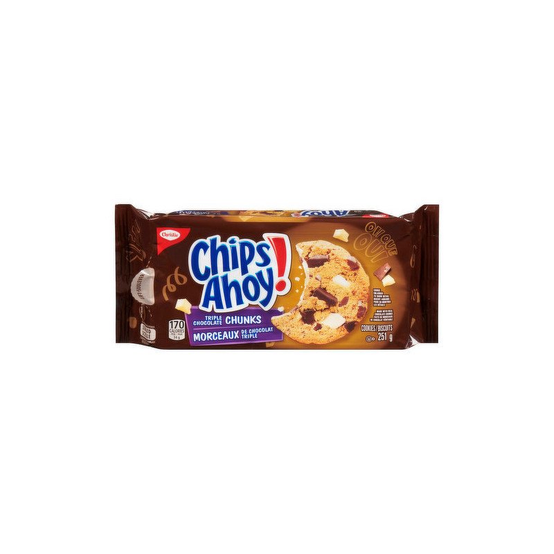 Christie Cookies Chips Ahoy! Triple Chocolate Chunk 251 g