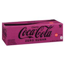 Coca-Cola Cherry Zero Sugar 12 x 355 ml