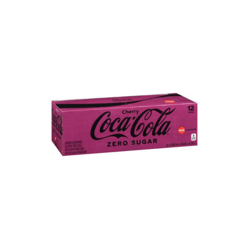 Coca-Cola Cherry Zero Sugar 12 x 355 ml