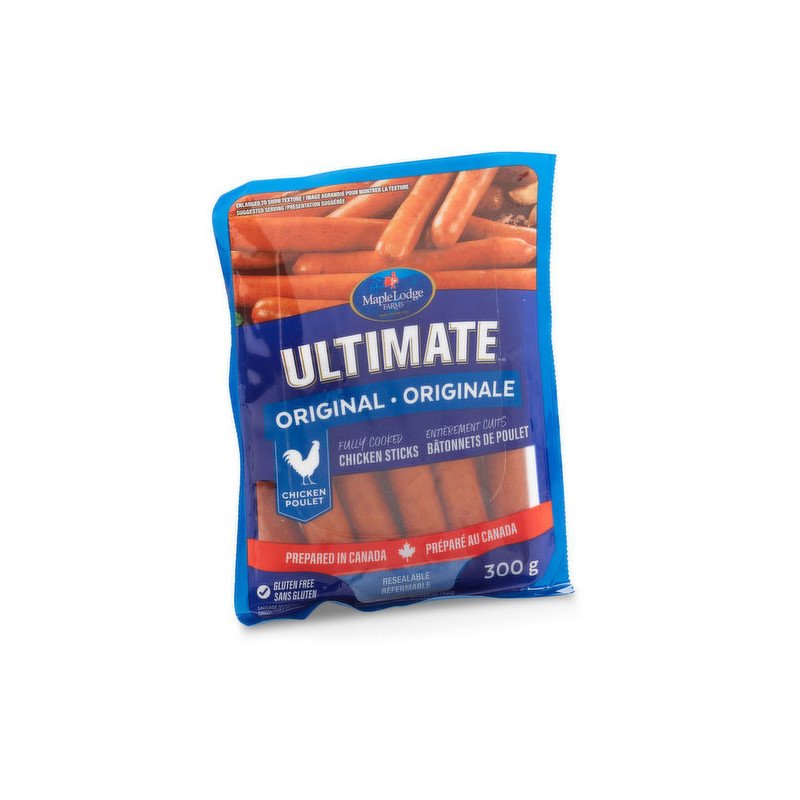 Maple Lodge Farms Ultimate Chicken Sticks Original 300 g