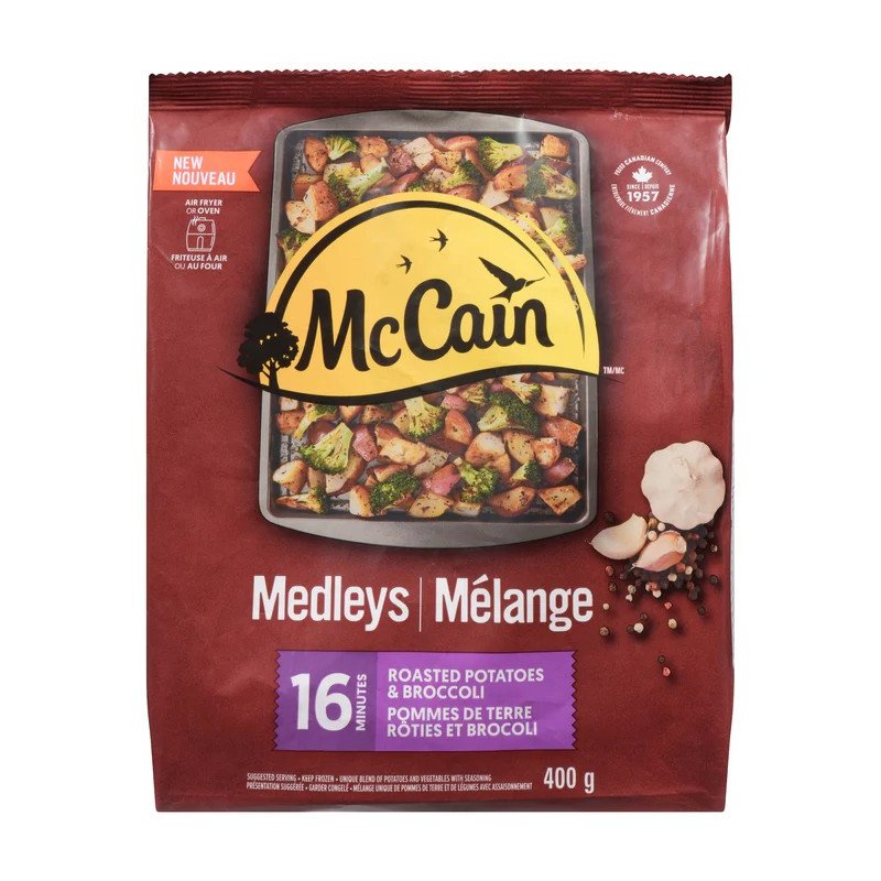 McCain Medleys Roasted Potatoes & Broccoli 400 g