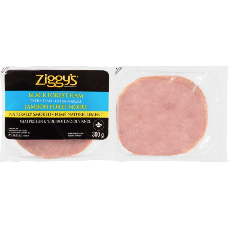 Ziggy's Sliced Deli Meat Black Forest Ham 300 g