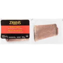 Ziggy's Sliced Deli Meat Roast Beef 250 g