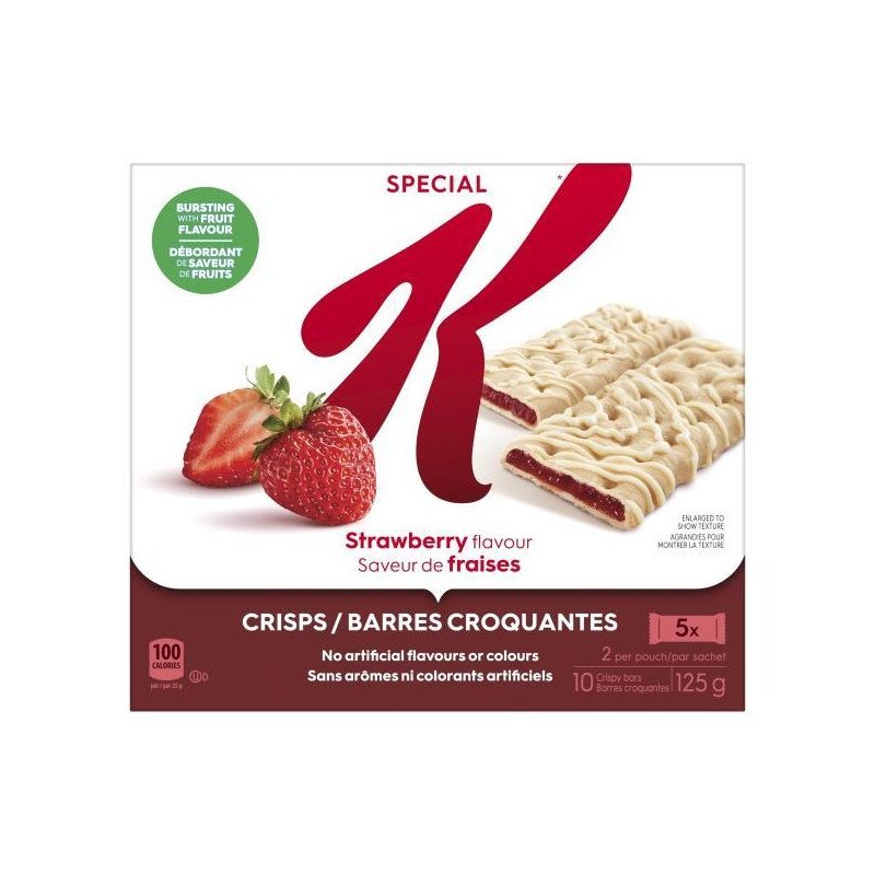 Kellogg's Special K Pastry Crisps Strawberry 10's