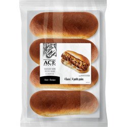 ACE Bakery Gourmet Sausage Buns 4’s 340 g