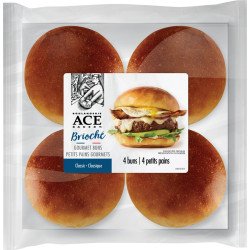 ACE Bakery Gourmet Brioche Burger Buns 4’s 260 g