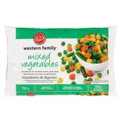Western Family Mixed Vegetables 750 g