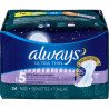 Always Ultra Thin 5 Extra Heavy Overnight Pads with Wings 24's