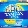 Tampax Pearl Duopack 18 Regular/16 Super Unscented 34’s
