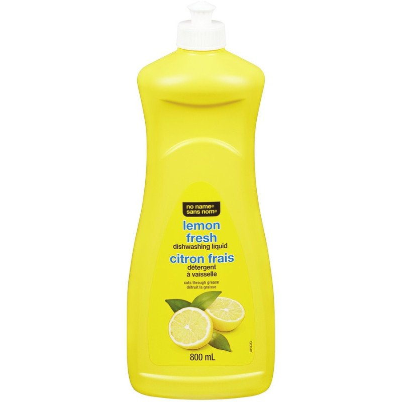 No Name Lemon Dishwashing Liquid 800 ml