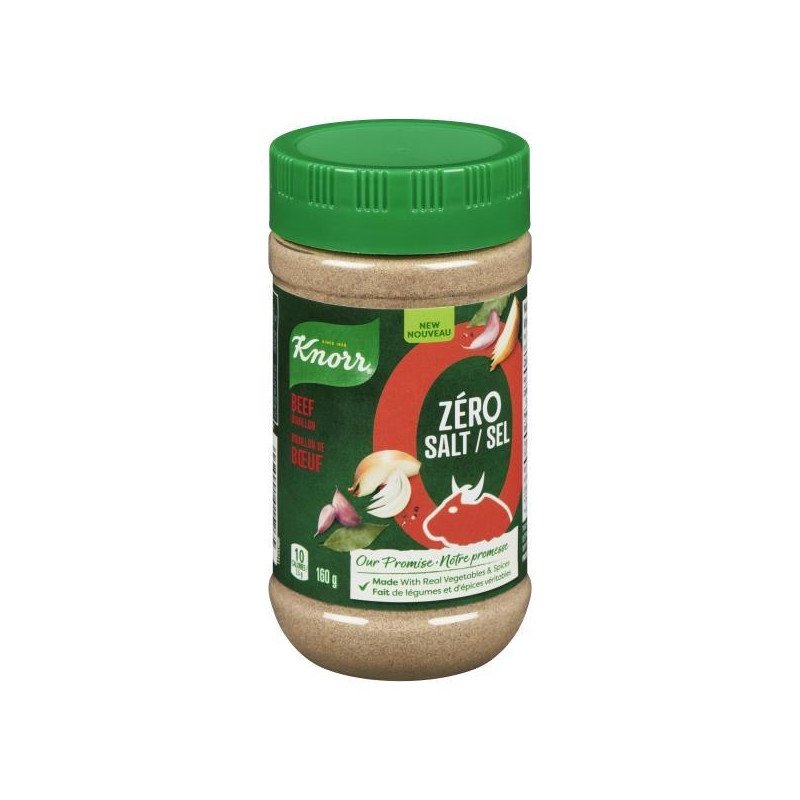 Knorr Zero Salt Bouillon Beef 160 g