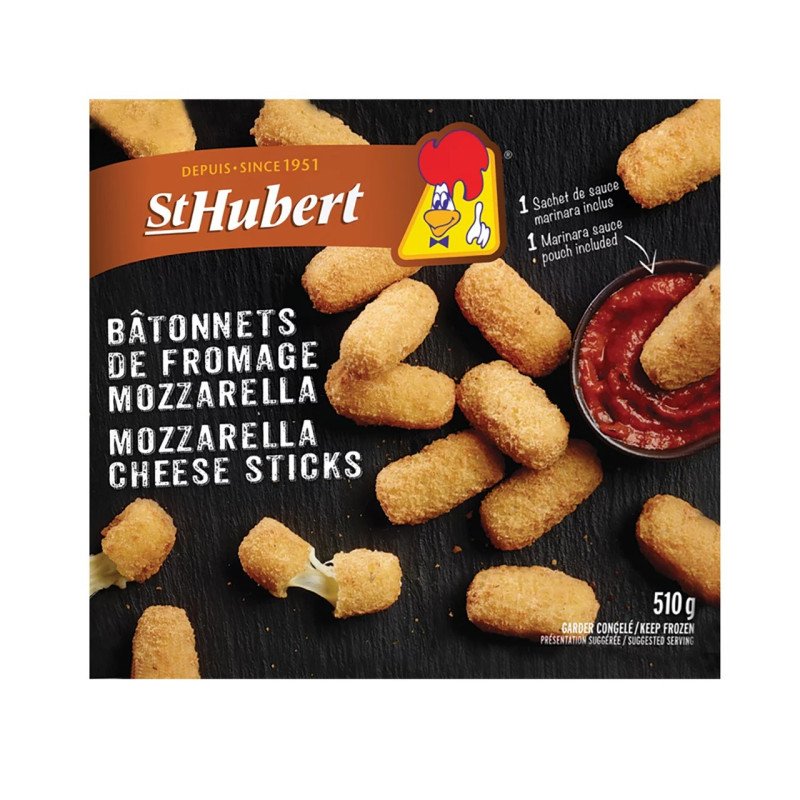 St. Hubert Mozzarella Sticks 12’s 510 g