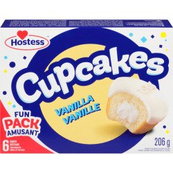 Hostess Cupcakes Vanilla 232 g