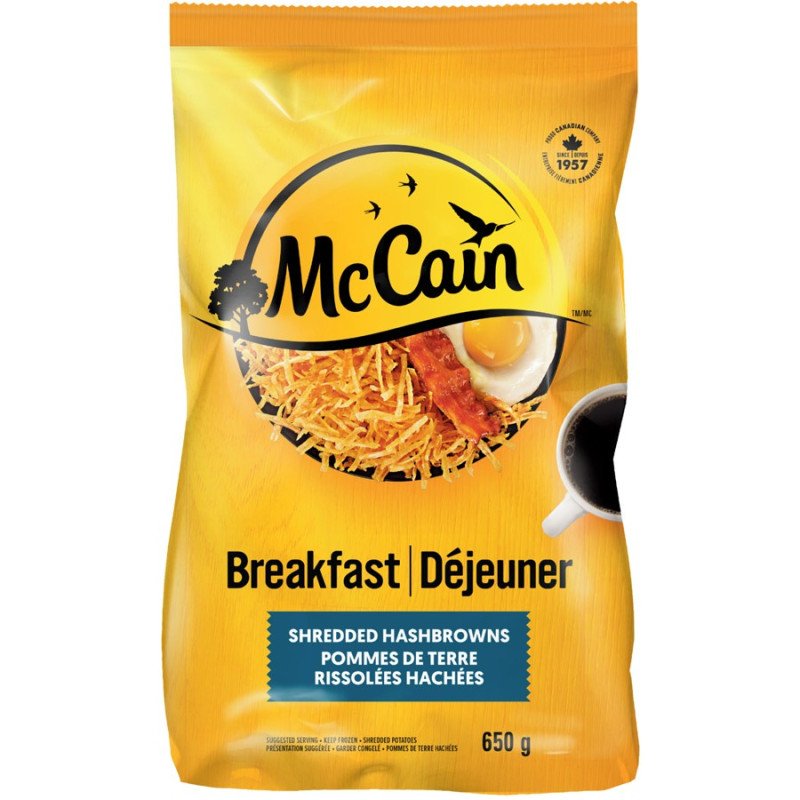 McCain Shredded Hashrowns 650 g