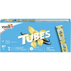 Yoplait Tubes Vanilla Flavour 8 x 56 g