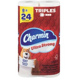 Charmin Ultra Strong Bathroom Tissue 8/24