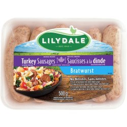 Lilydale Turkey Bratwurst...