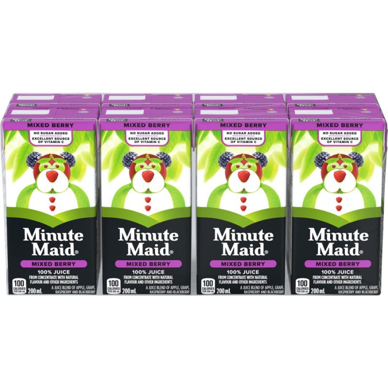 Minute Maid Mixed Berry 8 x 200 ml