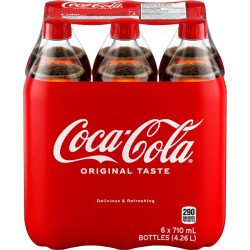 Coca-Cola Classic 6 x 710 ml