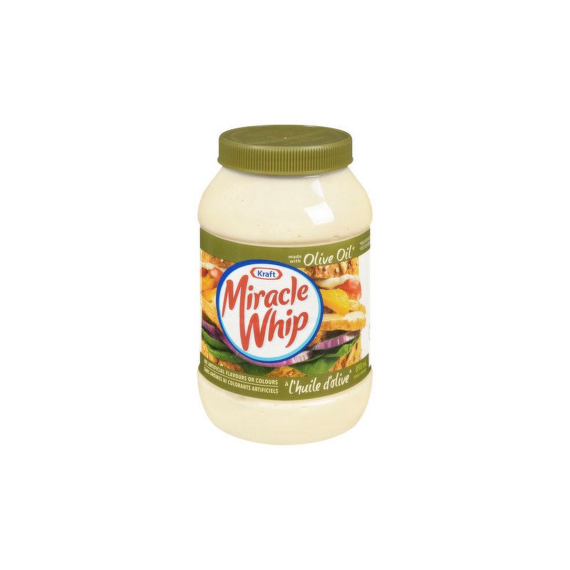 Kraft Miracle Whip Dressing with Olive Oil 890 ml