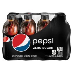 Pepsi Zero Sugar 8 x 355 ml