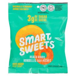 Smart Sweets Peach Rings 50 g