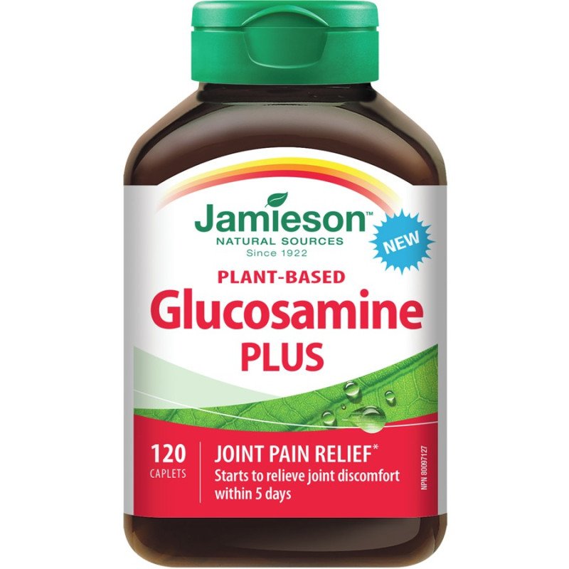 Jamieson Plant-Based Glucosamine Plus Caplets 120's