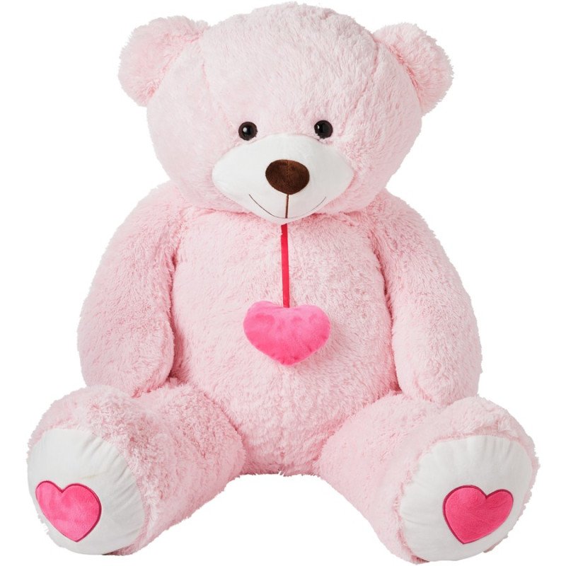 48” Jumbo Bear Plushy Pink