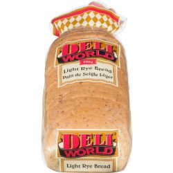 Deli World Light Rye Bread...
