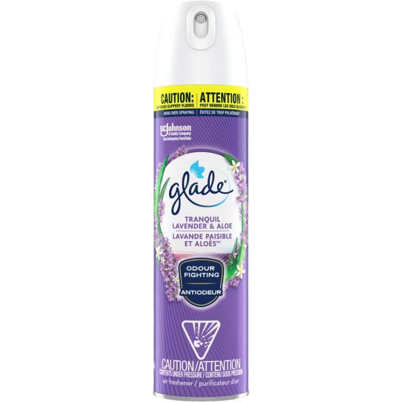 Glade Aerosol Air Freshener Tranquil Lavender & Aloe 235 g