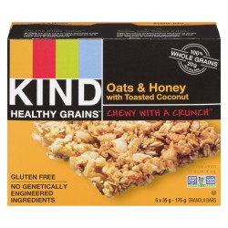 Kind Healthy Grains Granola Bars Oats & Honey with Toasted Coconut 175 g