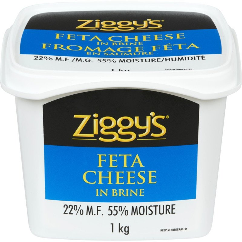Ziggy’s Feta Cheese in Brine 1 kg