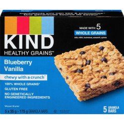 Kind Healthy Grains Granola Bars Blueberry Vanilla 175 g