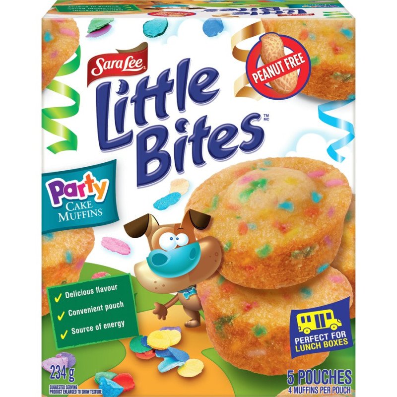 Sara Lee Little Bites Peanut-Free Party Cakes 234 g