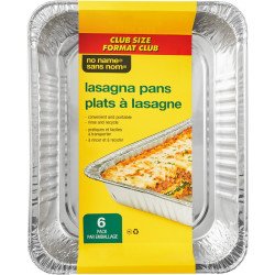 No Name Lasagna Pans 6’s