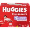 Huggies Little Movers Diapers Club Size Size 3 136’s
